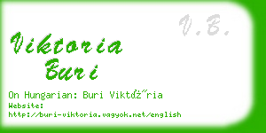 viktoria buri business card